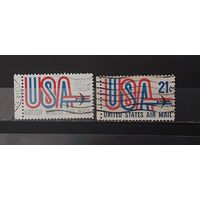 РАСПРОДАЖА. США. Авиапочта. Гаш.