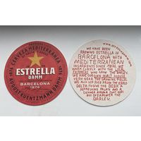 Подставка под пиво Estrella Damm No 3