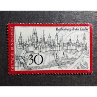 Марка Германия 1969 год Архитектура