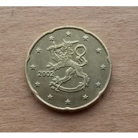 Финляндия, 20 евроцентов 2002 г.