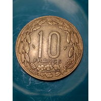 10 франков Камерун 1983 год.