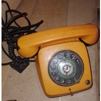 Телефон дисковый 1987 года.  Болгария.  с рубля