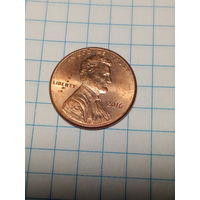 1 цент США 2016 год
