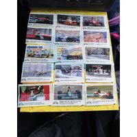 21  вкладыш  Формула-1 Гран - при Formula - 1 Grand prix