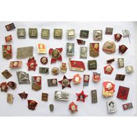 Все лоты с рубля.Значки Ленин