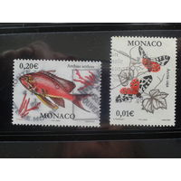 Монако, 2002. Средиземноморская фауна