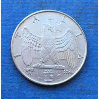 Италия 1 лира 1940 магнитная