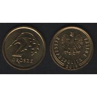 Польша y924 2 грош 2015 год (Cross) (_alb2