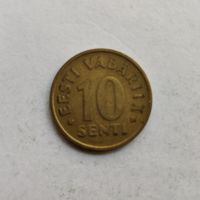 Эстония 10 сентов 1996 г.