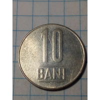 10 бани Румыния 2008 год