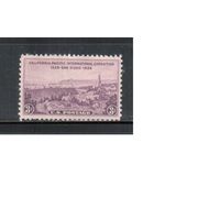 США-1935, (Скотт.773),  **,   Выставка в Сан-Диего (Одиночка)