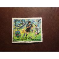 Австрия 1999 г.Чемпионы Австрии по футболу.Футбольный клуб "Штурм"из Граца./23а/