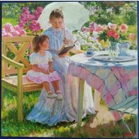 Полдень. Худ.А.Аверин. Россия. 2017 г.