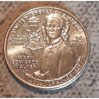 25 центов (квотер) 2023 D США Доктор Мари Эдвардс Уокер