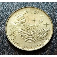 Ватикан 20 лир, 1969