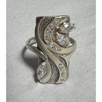 Кольцо серебряное 925 пробы. 55