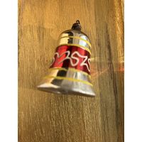 Ёлочная игрушка колокольчик ГДР