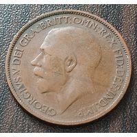 Великобритания 1/2 пенни, 1921    ( 1-8-4 )