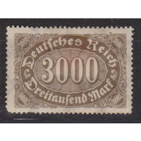 Веймарская республика Германия 1922-1923 год Лот 3   ЧИСТАЯ Водяной знак -2