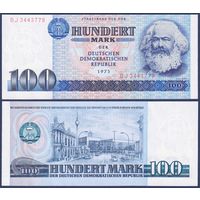 ГДР, 100 марок 1975 г., P-31, UNC