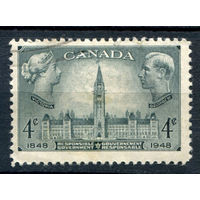 Британские колонии - Канада - 1948г. - 100 лет самоуправления - 1 марка - полная серия, гашёная [Mi 247]. #3-WB-100-A-1