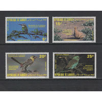 Джибути 1985** Фауна Птицы #429-432