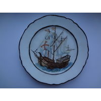 Тарелка сувенирная Каравелла.