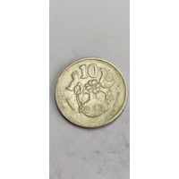 Кипр 10 цент 1983