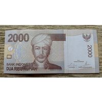 Werty71 Индонезия 2000 рупий 2014 UNC банкнота