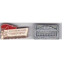 Воронежский государственный университет (ВГУ) и Казанский государственный университет (сейчас Казанский федеральный университет).