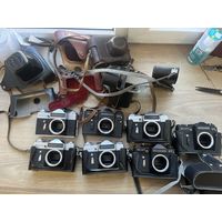 Фотоаппараты Зенит 7шт Катушки с 1 РУБЛЯ