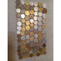 Монеты мира 95шт