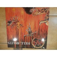 SLAYER  " HELL AWAITS" 1985/?  reissue LP E.U. ROADRUNNER RR9795  MINT