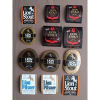 Пивные этикетки из-за бугра, Цейлон (Шри-Ланка), цена за 1 шт., см. описание лота, ю-217 (3407)