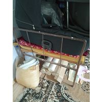 Старинная кровать кузнечной работы