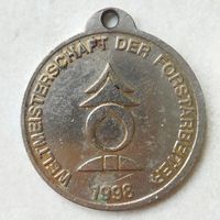 Медаль. Чемпионат мира лесорубов. 1998 год. Спонсор STIHL.