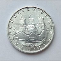 Сан-Марино 5 лир 1976г.