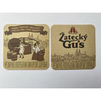 Подставка под пиво "Zatecky Gus" No 11 /Беларусь/