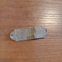 Мебельная шильда царизм с клеймом, смотрите фото и другие мои разные лоты