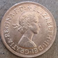 Великобритания 1 пенни, 1967 г., KM# 897