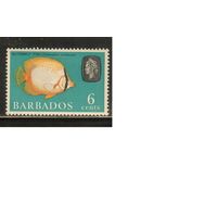 Барбадос-1965(Мих.240) , ** , Морская  Фауна, Рыбы