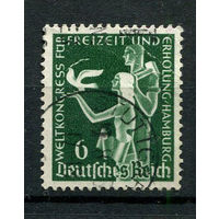 Рейх - 1936 - Женщина с голубем и мужчина с молотом 6Pf - [Mi.622] - 1 марка. Гашеная.  (Лот 30Ju)-T25P8