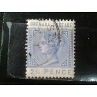 Гренада, колония Англии, 1883. Стандарт, королева Виктория