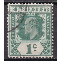 69.BrKCI. Великобритания. Колонии. Британский Гондурас. Стандарт. Эдуард. 1910 гг. 1C. Mi.#54b.