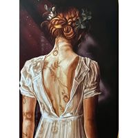 Открытка чистая 10х15 см.
