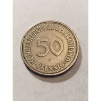 Германия 50 пфенинг 1950 F