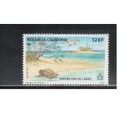 Новая Каледония-1993(Мих.953) **  , Морская Фауна,(одиночка