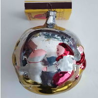 Елочная игрушка СССР. Шар РЕПКА. Редкость!!!