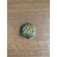 Знак "Юный натуралист СССР". Тяжёлый