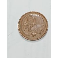 Австралия 1 цент 1976 года .